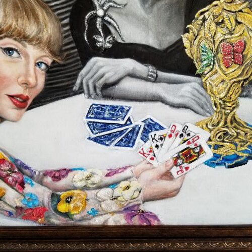 Taylor Swift in print and on canvas: An author and painter compare notes
